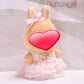 17cm Doll Clothes for Doll, Outfits Costumes Compatible with Dolls Keychain Accessories (Pink Princess Skirt)