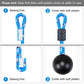 Benelabel 2 Ninja Monkey Bars Obstacle, Obstacle Course Bars, Outdoor Play Set, Obstacle Course For Training Equipment, Great Fo