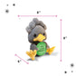 Punchkins Emu Plushie - Do I Look Emused? Sassy Emu Plush, Gift For Animal Lovers, Cute Plush Toy For Gifting
