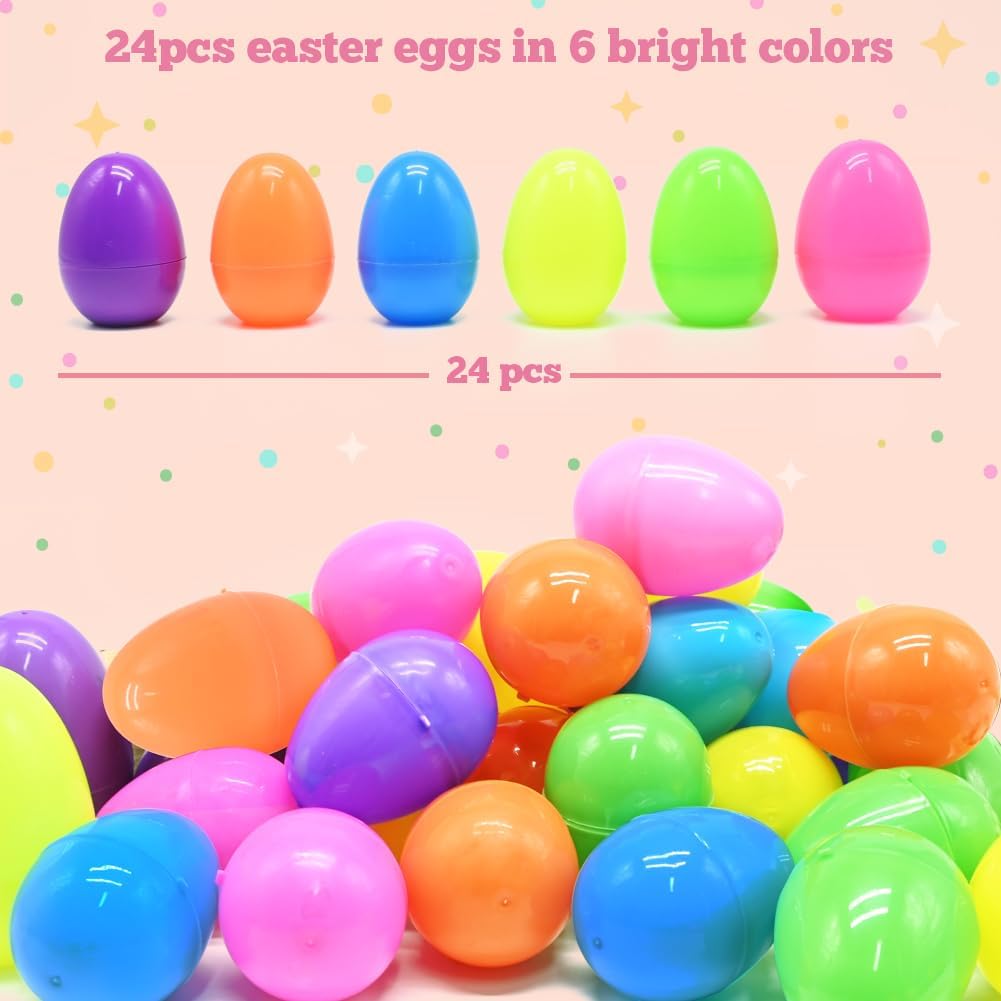 Lukbera 24Pcs Plush Animals Keychain Set, Cute Mini Keychain Toys For Kids Goodie Bag Classroom Prize