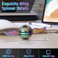 Fidget Hand Spinner For Kids Adults, Sensory Magic Orb Toy For Fans Of The Magical World, Finger Easter Gifts For Stress Relief Anti Anxiety (Rainbow)