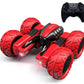 Threeking RC Rotating Stunt Cars Flowering Remote Control Cars Toys with Lights Double-Sided Driving 360-degree Flips Rotating C