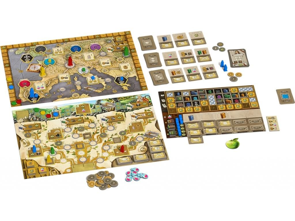Newton Board Game | Strategy Game for Teens and mature-themeds| Fun Board Game mature-themed and Family Game Night | Ages 14 and up | 1 to 4 Players | Average Playtime 90 Minutes | Made by Cranio Creations