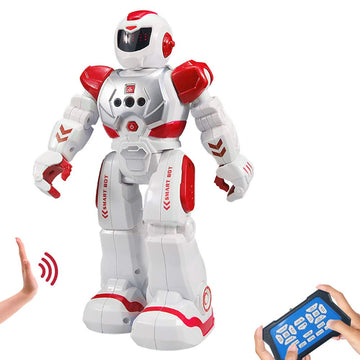 Suliper Remote Control Robots For Kids,Intellectual Gesture Sensor Programmable Rc Robot Toys With Infrared Controller,Early Edu