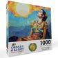 Cross & Glory Puzzles: Celestial Frida: Colors of The Sky  Colorful Art Jigsaw Puzzle  1000 Pieces  Masterpiece  Vibrant Day of The Dead Theme  enhanced Satin Finish