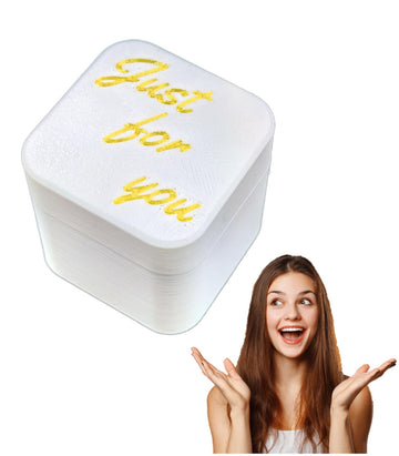Surprise Finger In A Box,Funny Christmas Gag Gifts For Adults,Perfect Spoof Hand Prank Pop Up Gift With Box For Men (White, 1Pcs