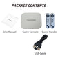 Yrprsodf Tv Game Console Built In 883 Games, 2 Players Retro Video Game Machine With 2.4G Wireless Handheld Gamepad Somatosensory Control,Hd Plug And Play, Kid Adult Interactive&Puzzle Game,Grey