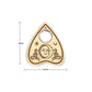 Wooden Handmade Talking Spirit Board With Planchette - Premium Quality Talking Board (Medium Classic Style)