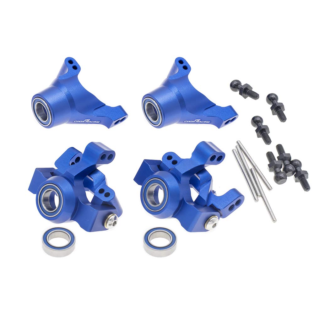 Coda Racing Rc Alloy Caster Block&Steering Blocks Stub Axle Carriers For Traxxas 1/18 Latrax Teton Desert Prerunner Rally -Repla