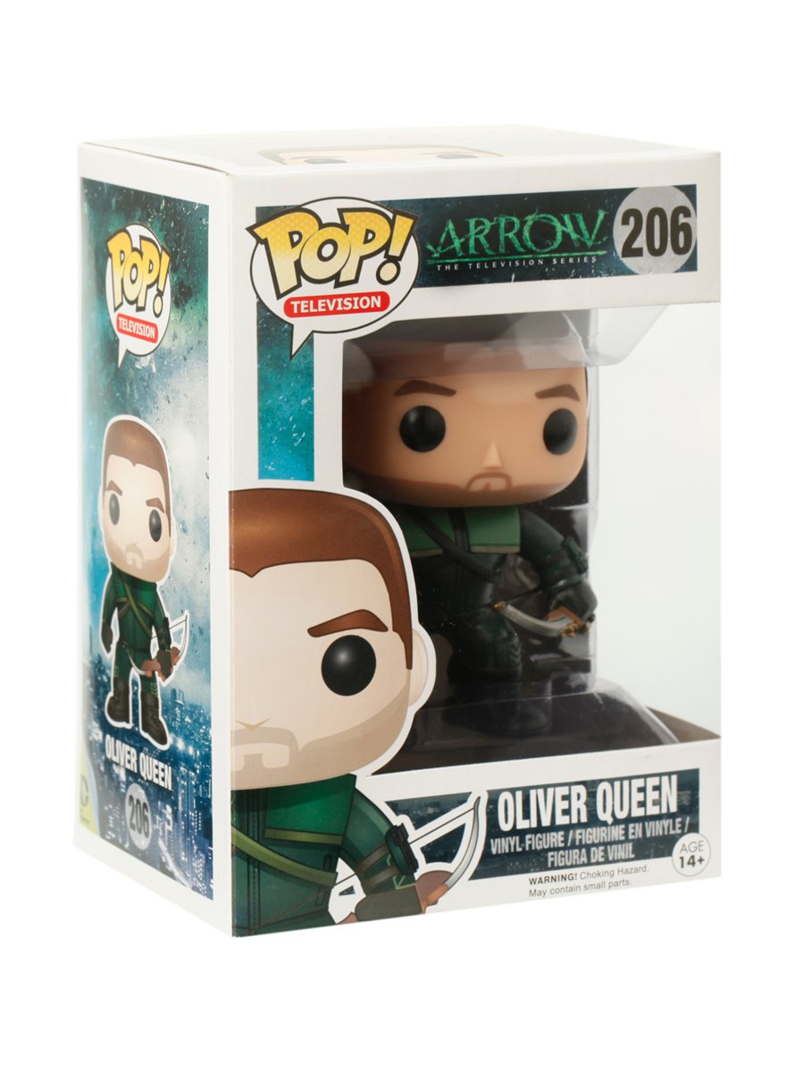 Funko 5341 Pop Tv: Arrow - Oliver Queen 'The Green Arrow' Action Figure