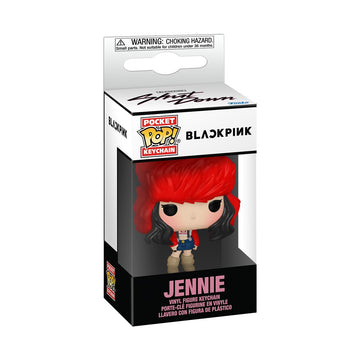 Funko Pop! Keychain: Blackpink - Jennie - Blackpink Novelty Keyring - Collectable Mini Figure - Stocking Filler - Gift Idea - Official Merchandise - Music Fans - Backpack Decor