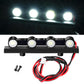MOHERO RC Car Roof Lights 4 LEDs Light Bar Kit for TRX4M K10 F150 1/18th RC Crawler Car