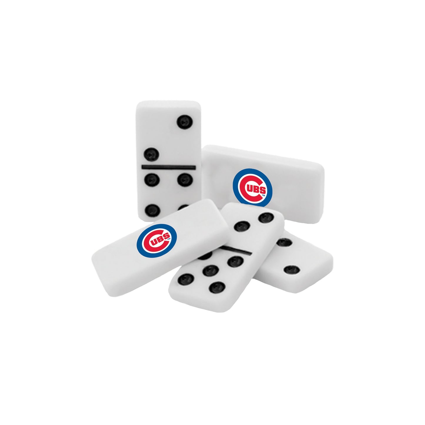 MasterPieces Officially Licensed MLB Chicago Cubs 28 Piece Dominoes Game for mature-themeds