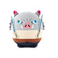 Zifunmur Anime Plush Doll Toy Tanjirou Nezuko Stuffed Plushie Figures Keychain Decoration Kids Gifts Halloween Cosplay Props (Ha