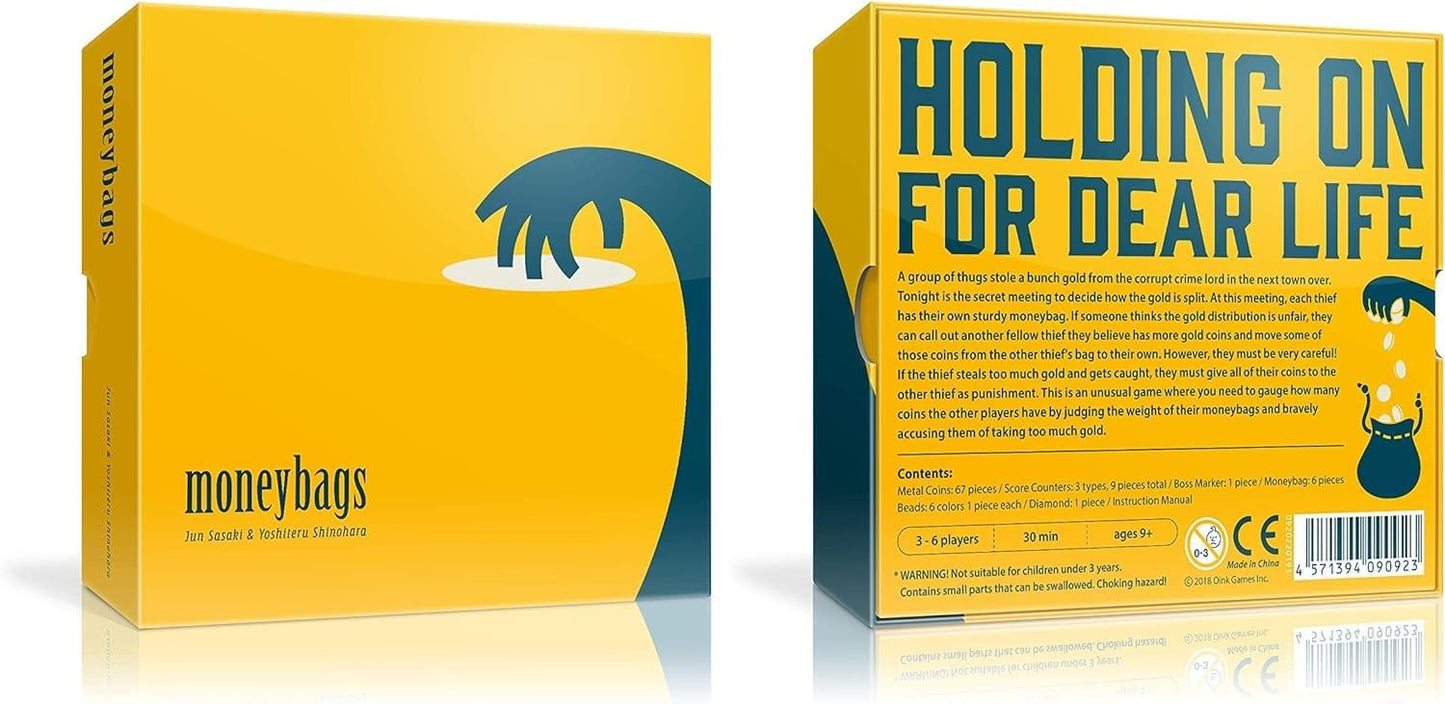 Oink Games Moneybags - Hilarious Japanese Party Game | Ages 9+ | Guess, Steal & Challenge For Coins