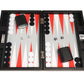 13-inch enhanced Backgn Set - Travel Size - Black Board  White and Scarlet Red Points