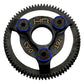 Hot Racing STE876 Hardened Steel Spur Gear (76t 48p)(Blue) - TRA