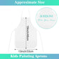 BOUBONI 24 Pieces White Kids Painting Aprons Kids Art Aprons with 2 Roomy Pockets Kids Aprons for Art Painting Activity Kitchen