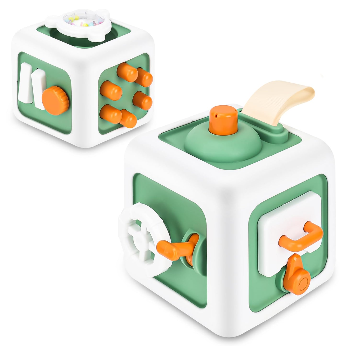 Sosushoe Baby Toys 12-18 Months,Busy Cube Toys For 1 Year Old Boy Girl, Montessori Toys For 1+ Year Old, Travel Sensory Toys For