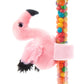The Petting Zoo Pink Flamingo Stuffed Animal Plushie Slap Bracelet, Gifts For Kids, Candypalz, Zoologee Flamingo Plush Toy