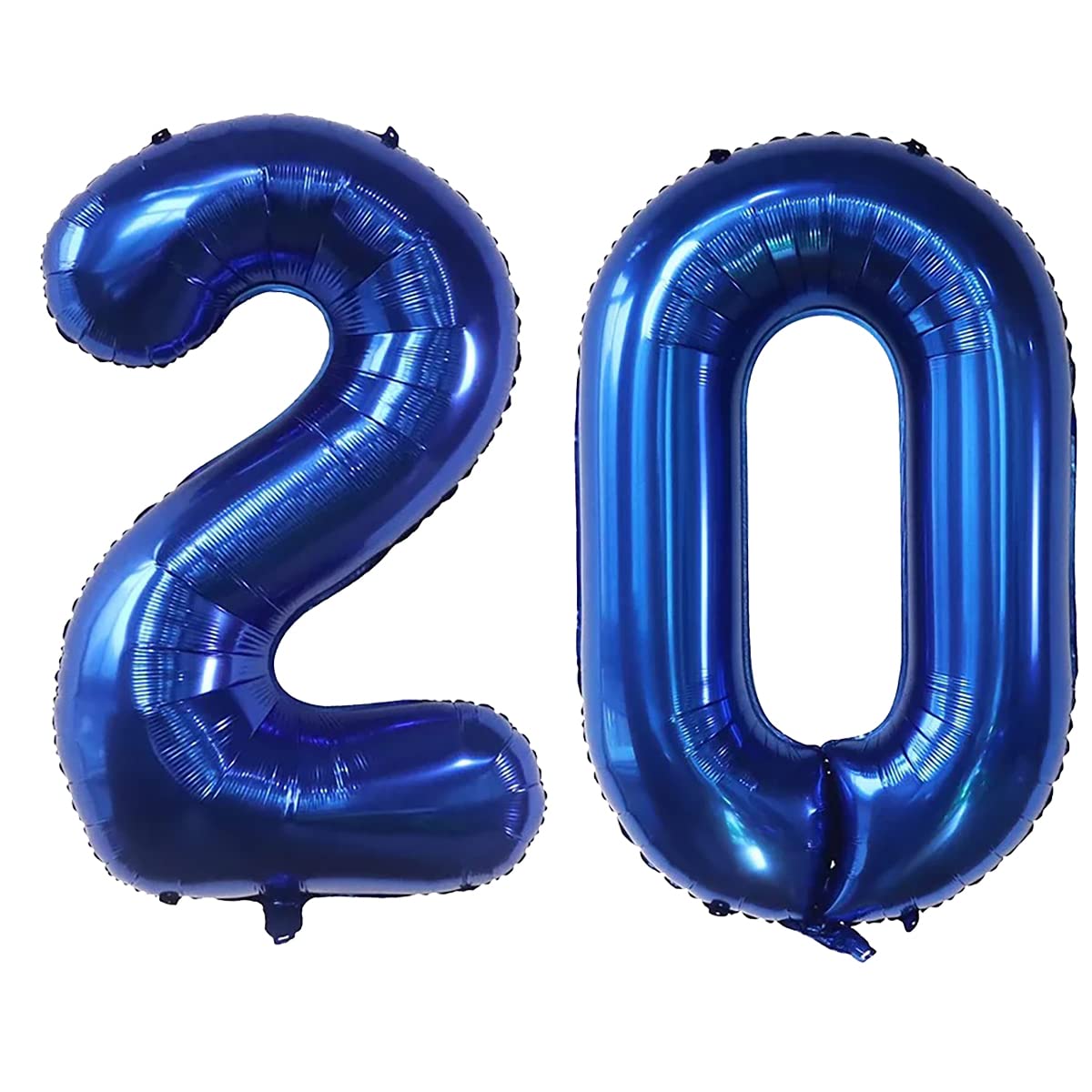 40Inch 20 Balloon Numbers Navy Blue Number 20 Balloons Self-Sealing For Birthday Party Decorations And Supplies Anniversary Part