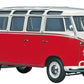 Hasegawa 1/24 Volkswagen Micro Bus Model HSGS2121 - Plastic, 成型色