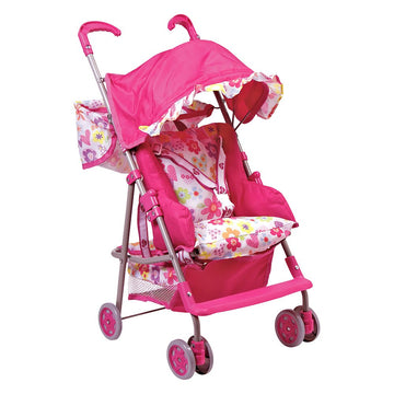 Adora 3-In-1 Baby Doll Stroller Premium Quality Doll Accessories Convertible To Baby Doll Car Seat Or Back Pack Carrier Birthday Gift For Ages 3+