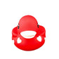 Ducky City 3' Valentines Sweetheart Rubber Duck [Squeaky, With Hole] - Baby Safe Bathtub Bathing Toy