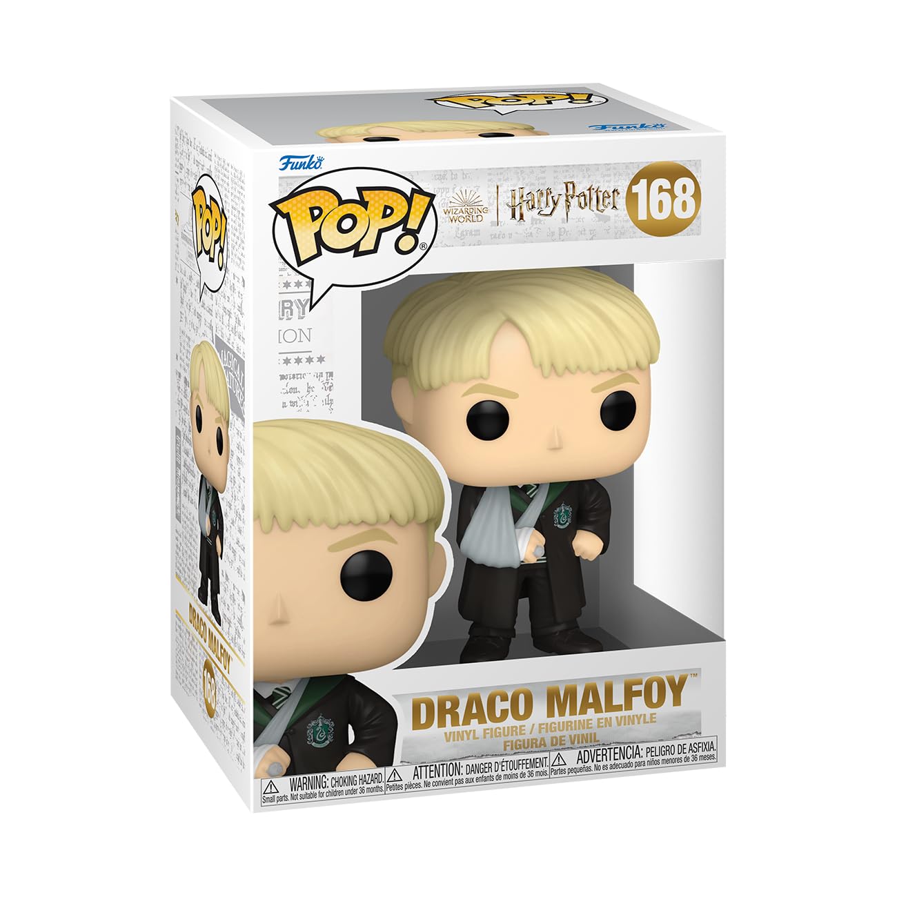 Funko Pop! Movies: Harry Potter Prisoner Of Azkaban - Draco Malfoy With Broken Arm - Collectable Vinyl Figure - Gift Idea - Official Merchandise - For Kids & Adults - Movies Fans