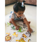 TOYKRAFTT Chunky Infant Floor Puzzle Toy, 2 Piece Puzzles for Kids Age of 2-3 Years, Educational Toys My First Jungle Animal Puz