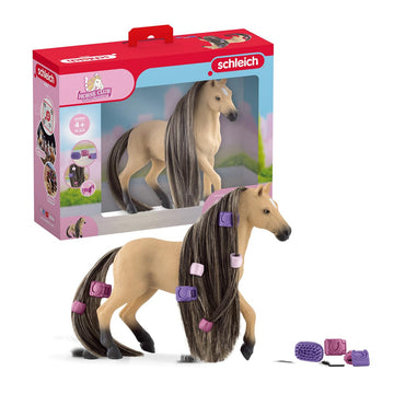 Schleich Horse Club Sofia'S Beauties Andalusian Mare Toy Horse Set For Girls And Boys For 5 Years And Up With Brushable Hair And Accessories,14 Pieces