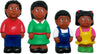 Get Ready Kids African American Family Figures, Set Of 4, 5'