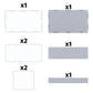2 Pack Display Case For Minifigure Action Figures Blocks, Acrylic Minifigure Display Case Box Storage With 3 Movable Steps Gift
