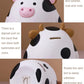 H&W Cow Piggy Bank, M Size, Unbreakable Coin Box For Kids, Cute Animal Money Bank Birthday For Boys Girls,Coin Saving Boxes (White)