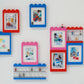 Lego Minifigure Display Case 16 Harry Potter, Stackable Container For Wall Or Desk, Space For 16 Minifigures, Perfect For Home Office Display Lego Storage
