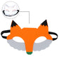 Jtnohx Felt Animal Masks, 10 Pcs Halloween Mask, Animal Costume For Birthday Party Supplies (Fox Mask)