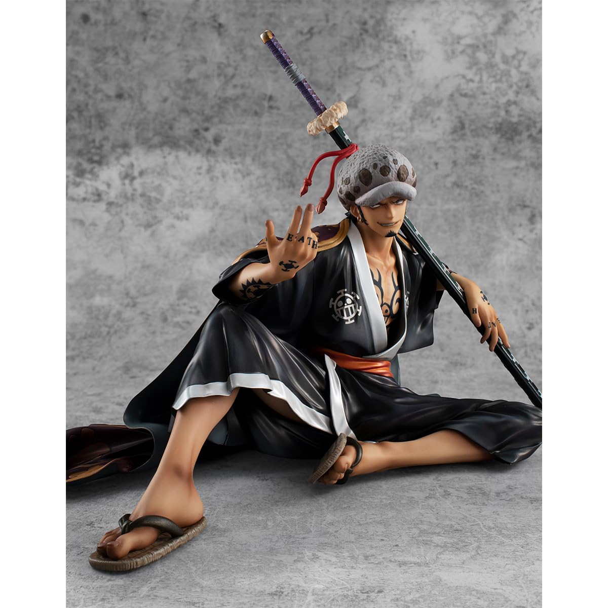 Megahouse - One Piece - Warriors Alliance - Trafalgar Law, Portrait Of Pirates Collectible Figure