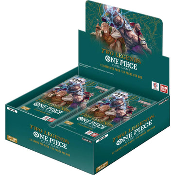 Bandai | One Piece Booster Display - Two Legends (Op-08) | Trading Card Game Display | Ages 6+ | 2 Players | 20-30 Minutes Playi
