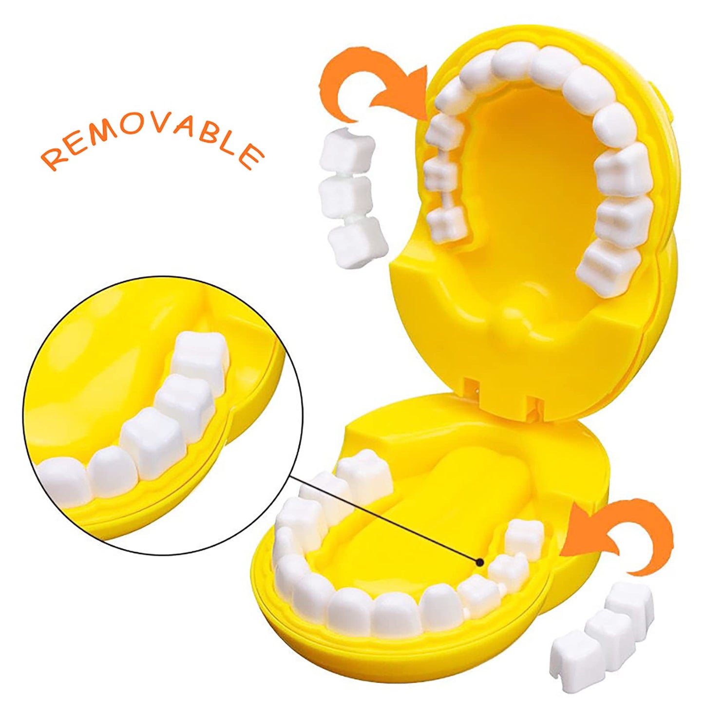 Youya Dental Early Education Brushing Toys, Children Role Play Toys Cute Giraffe Early Education Cartoon Tooth Brushing Toys Mod