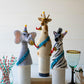 Kalalou Chb2365 Set Of Three Felt Party Animal Bottle Toppers - One Each Design
