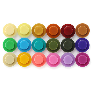 Feleph Custom 1000Pcs Multicolored Round Plates 1X1 Building Blocks Moc Colors Transparent Pieces Bricks Dots Bulk Studs Accessories Kit Compatible With Major Brand