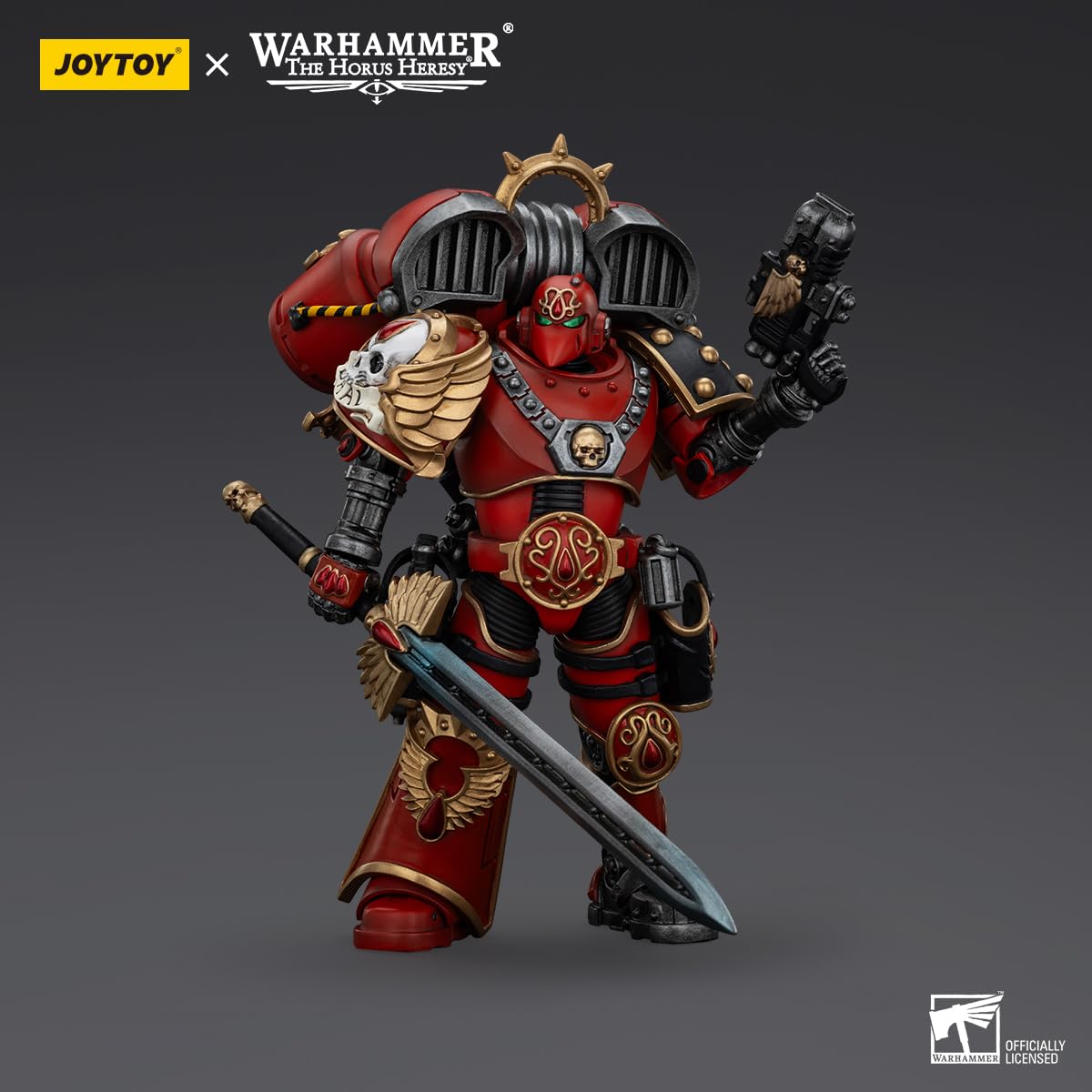 malt-inspiredISE JOYTOY 1/18 Action Figures - Warhammer The Horus Heresy Blood Angels Dominion Zephon - 5 Highly Posable Collectible Model Ages 15+