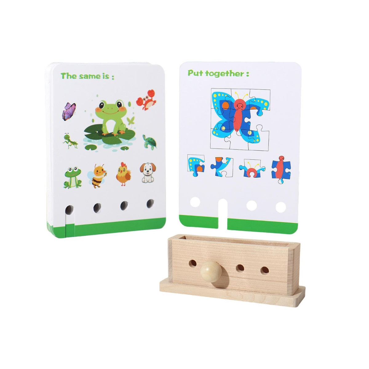 Ujeavette Color Sorting Early Learning Preschool Shape Recognition Brain Teaser Puzzle Difficult Level