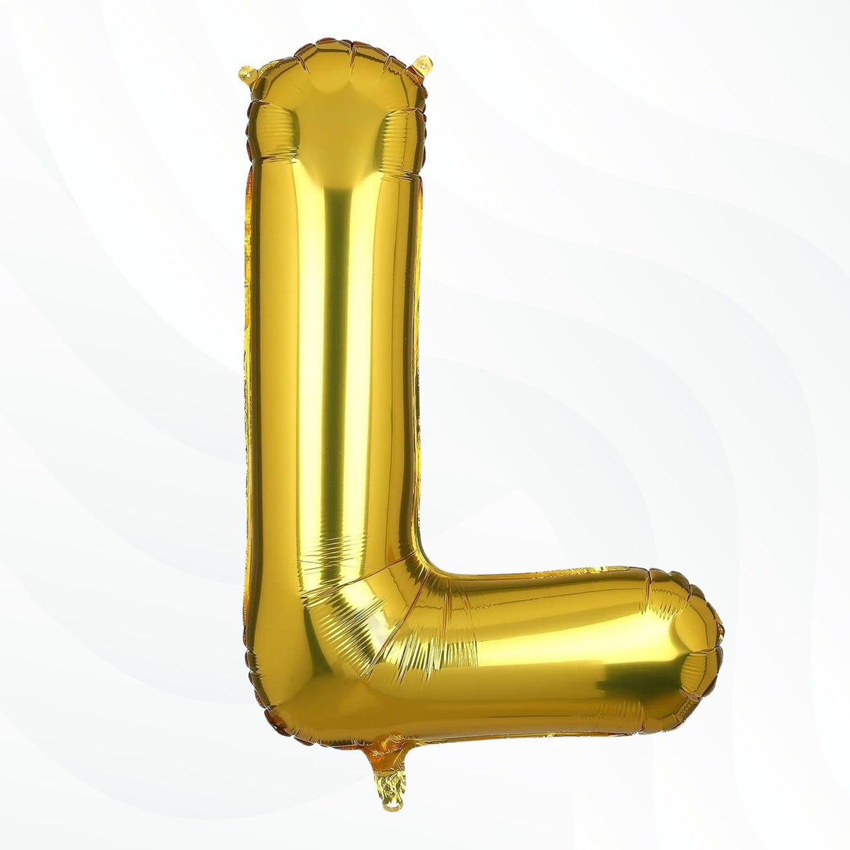 Flyloons Gold L Letter Foil Balloon Alphabets Balloons Perfect for Birthday Decoration Items, Anniversary, Bachelorette, Wedding