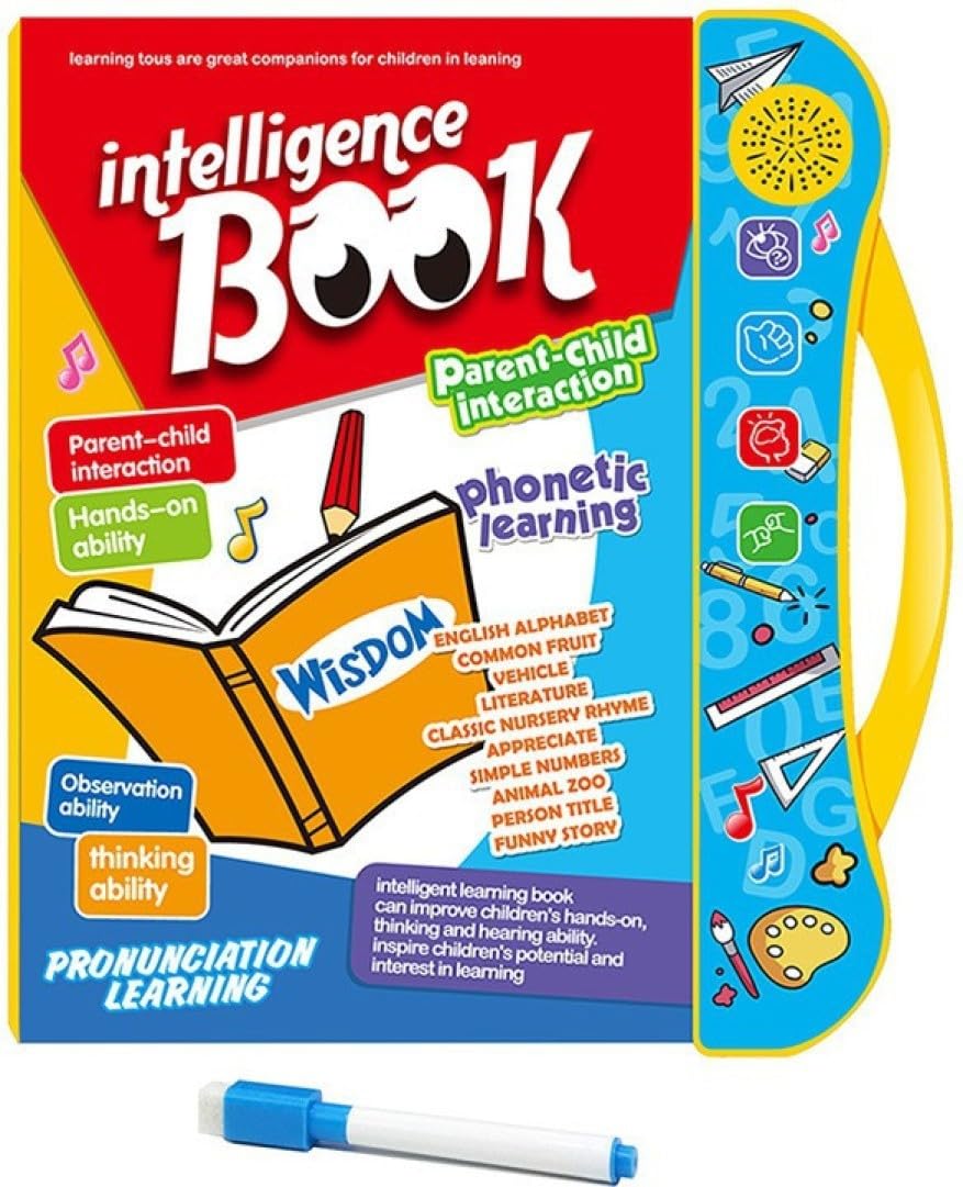 Royaldeals Toys Musical Learning Study Book With Numbers Instruments Educational Toy