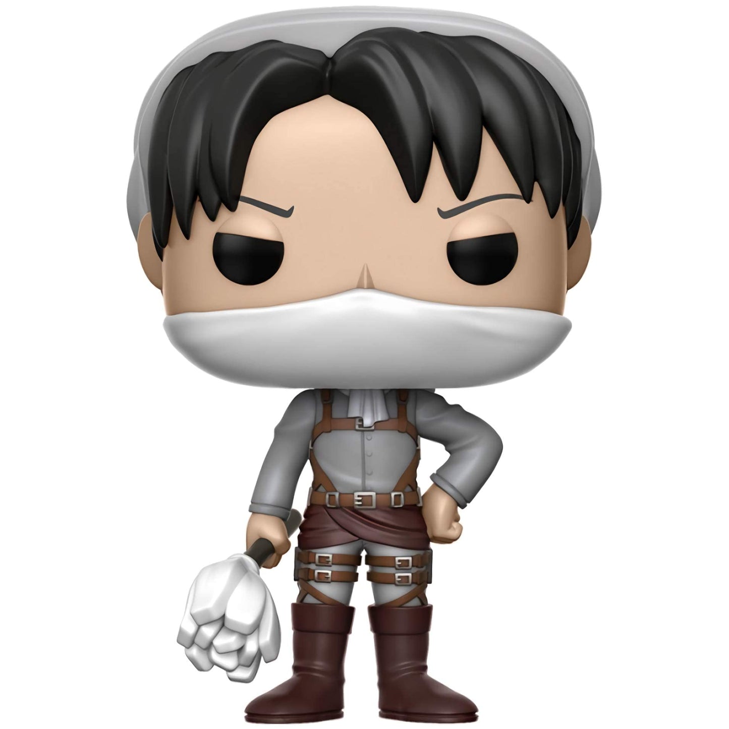 Cleaning Levi (Hot Topic Exc): Funk O Pop! Animation Vinyl Figure Bundle With 1 Compatible 'Toysdiva' Graphic Protector (239 - 14291 - B)