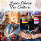 Smartea Cards, Complete Beginners Guide To Tea, Flashcards To Learn About Tea History, Tea Variety, Benefits, Pairing, Tea Party
