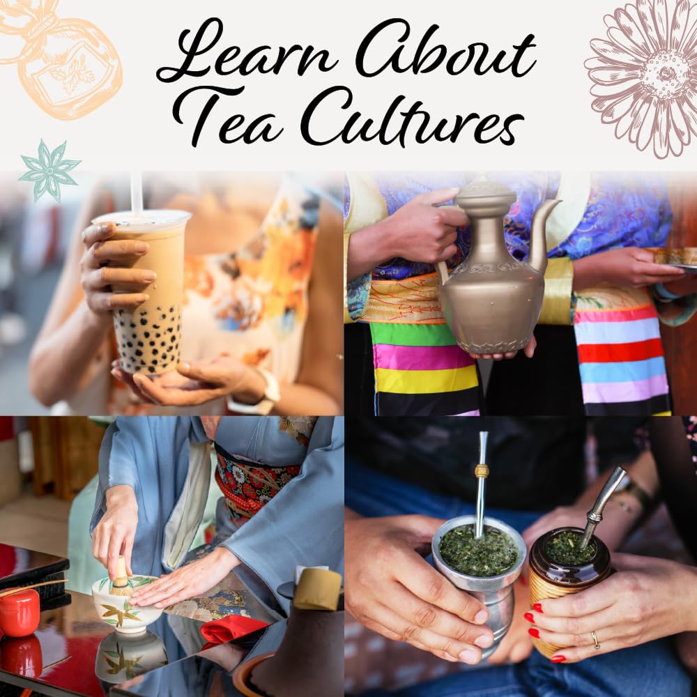 Smartea Cards, Complete Beginners Guide To Tea, Flashcards To Learn About Tea History, Tea Variety, Benefits, Pairing, Tea Party