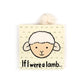 Jellycat If I Were A Lamb: A Baby Board Book Children'S Book | Baby Gift