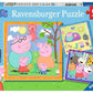 RAVENSBURGER Puzzle Ravensburger 05579 Family and Friends 3 x 49 Pieces Peppa Pig Puzzle for Children from 5 Years